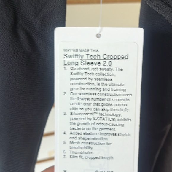 Swiftly Tech Cropped Long Sleeve 2.0 - Picture 4 of 6